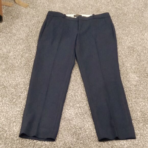 Banana Republic Double Weave Straight Leg Mid Rise Ryan Ankle Pant Size 8 NWT - Picture 4 of 5